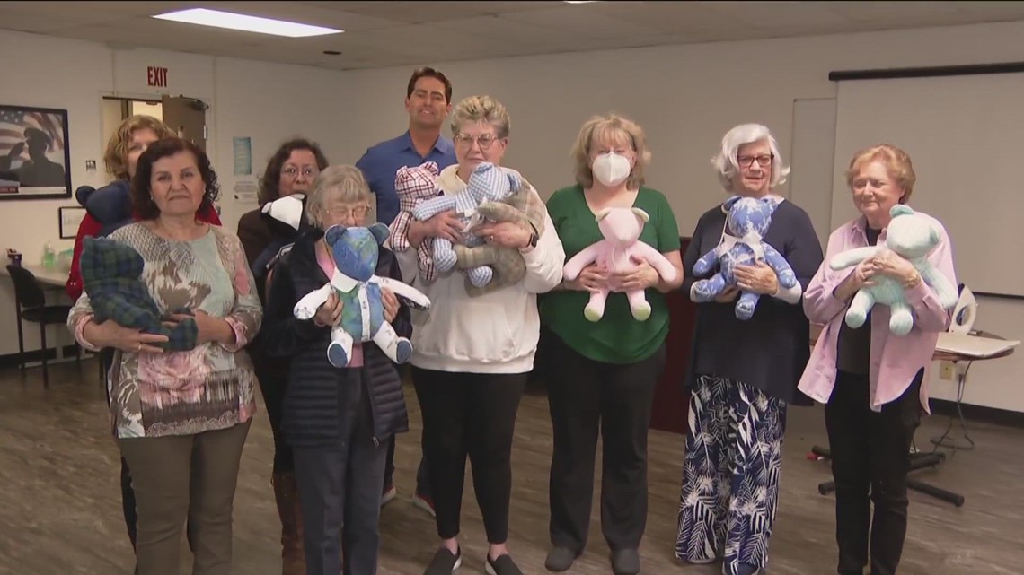 Memory bears: Local woman sews special and unique keepsakes to comfort  those grieving