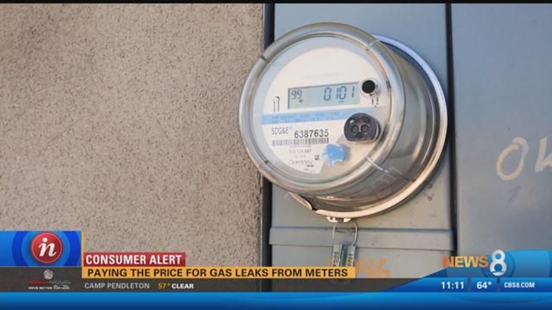 Two ways natural gas may be escaping at your meter