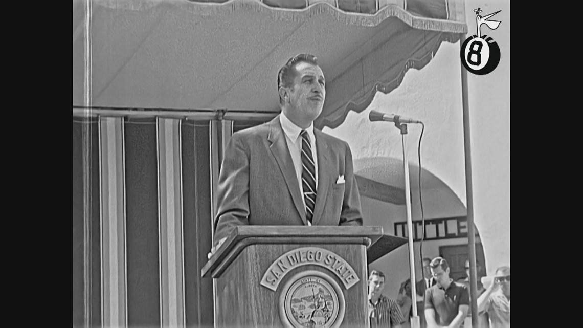 Vincent Price at San Diego State in 1959