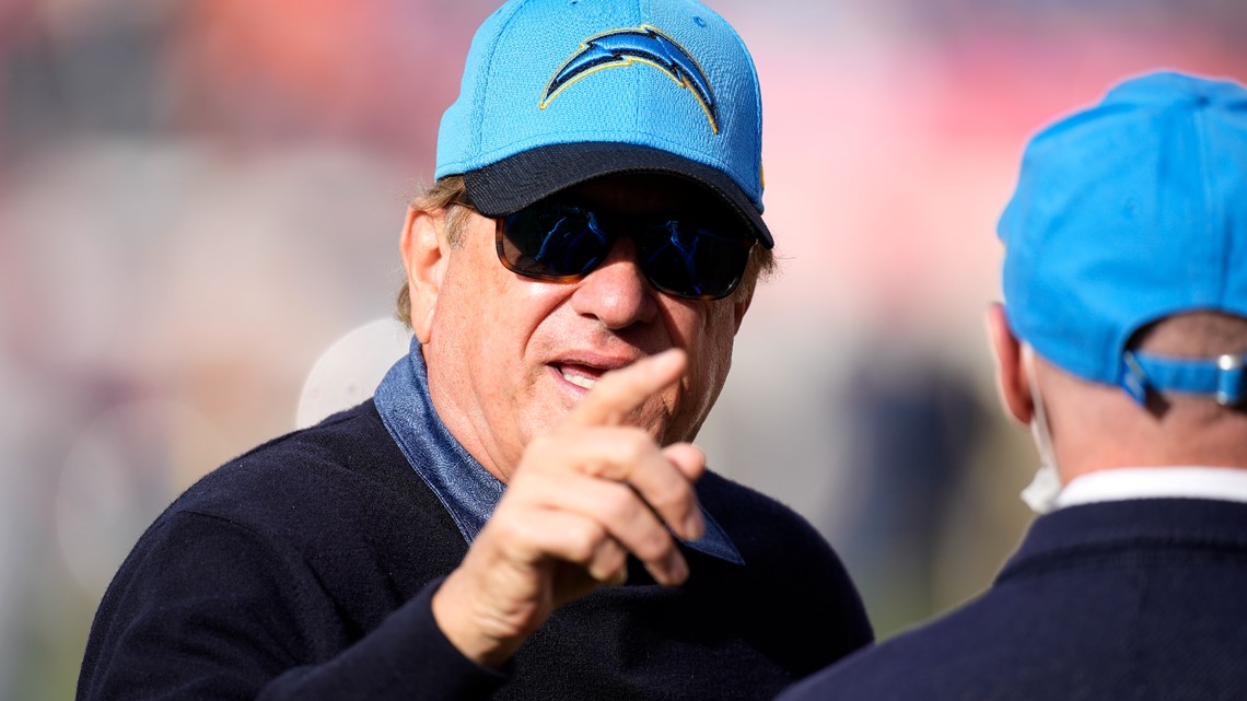 Los Angeles Chargers Owner Spanos Berberian Looking to Sell 24% Stake –