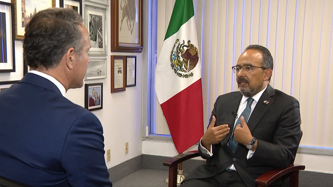 Mexican Consul General in San Diego, Carlos González Gutiérrez. - Vimarsana News