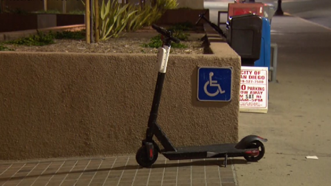 Woman suffers broken leg when she looks at GPS, crashes electric