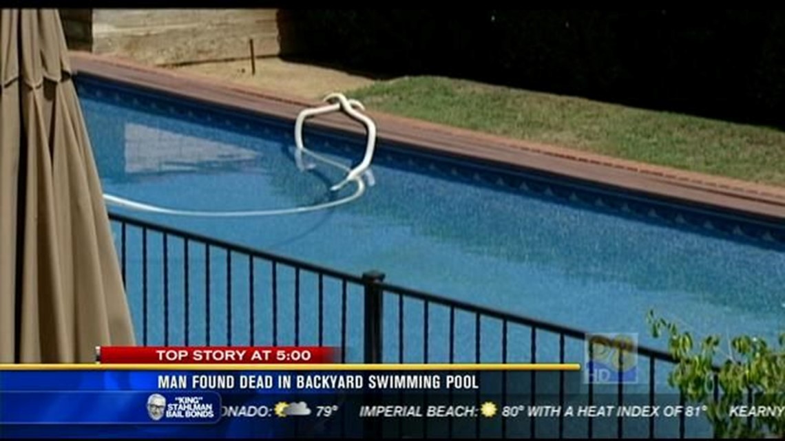 Man found dead in woman's swimming pool identified