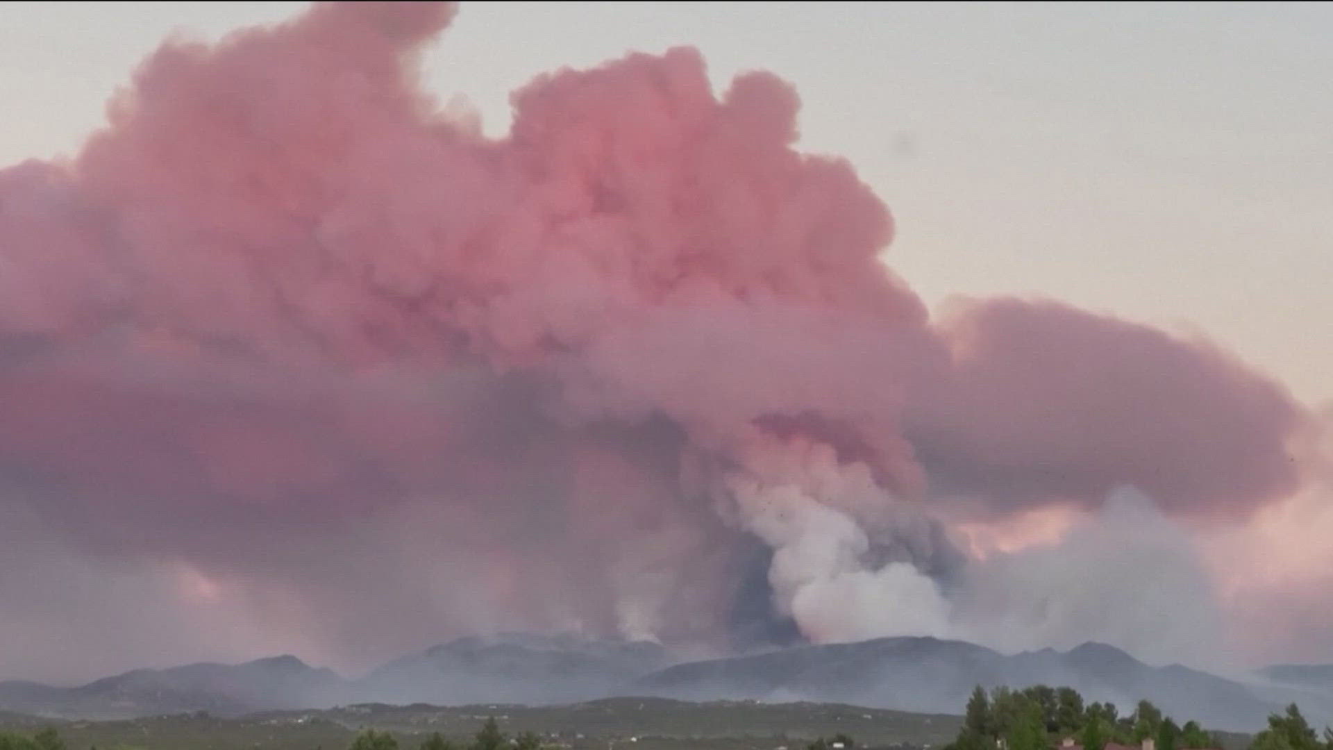 The fire had spread to 4,500 acres by Tuesday afternoon. It destroyed one residential structure and damaged four other unknown structures, according to Cal Fire.