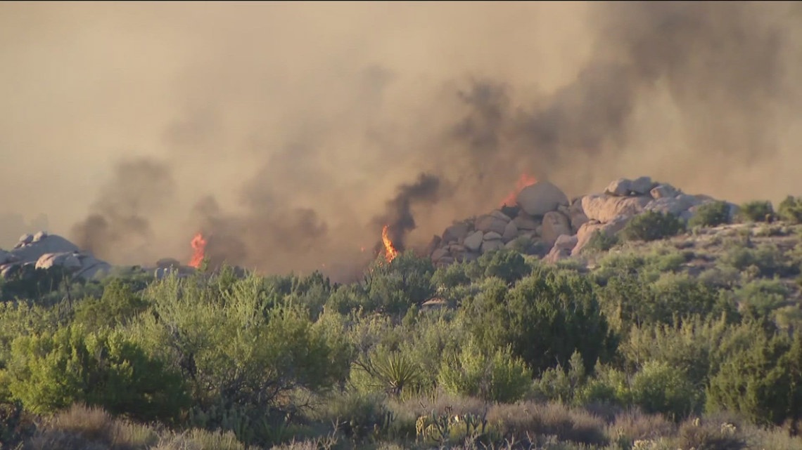 Evacuation order lifted for McCain fire in Boulevard near I-8 | cbs8.com