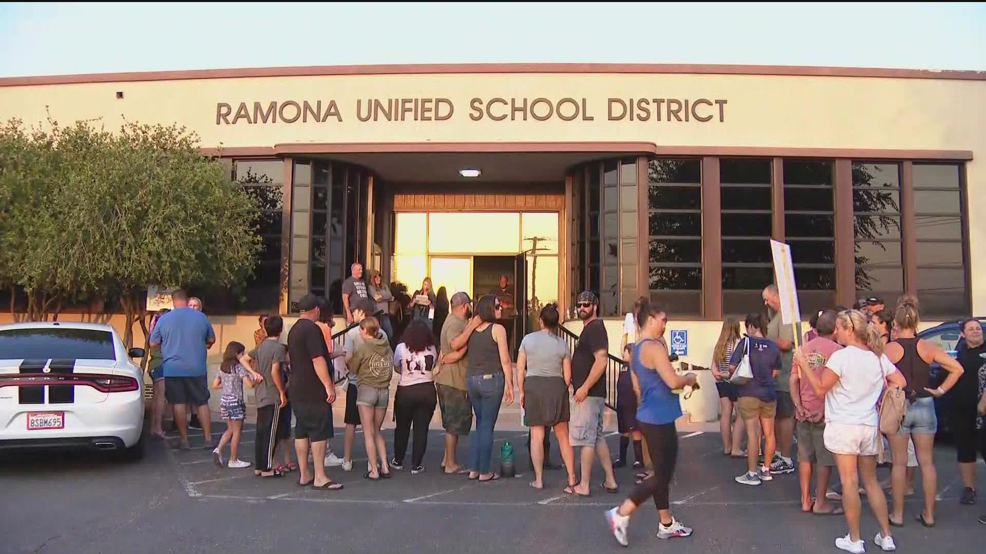 Last week, RUSD announced it would make wearing a mask in the classroom optional once school begins. But at a special meeting Monday, they voted to change course.