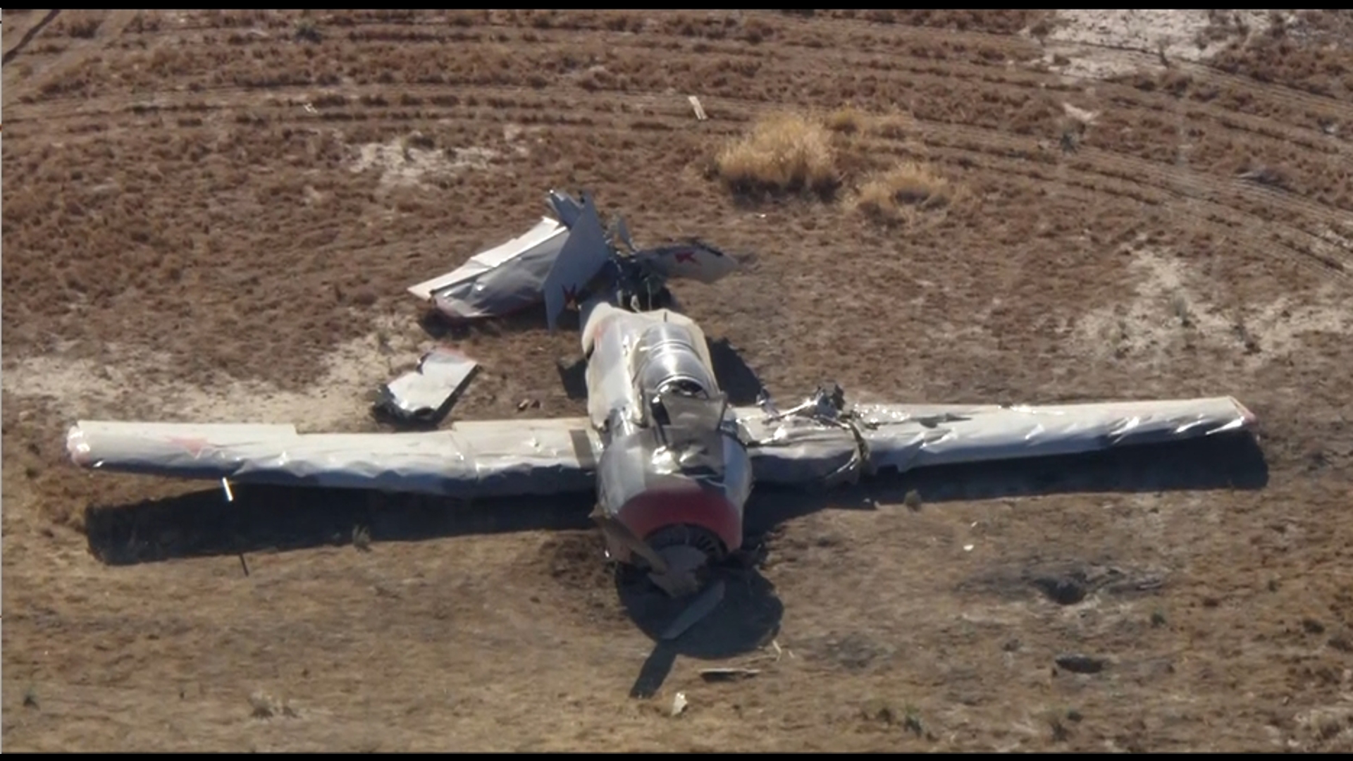 One pilot was killed when two vintage planes collided in mid-air in Lancaster