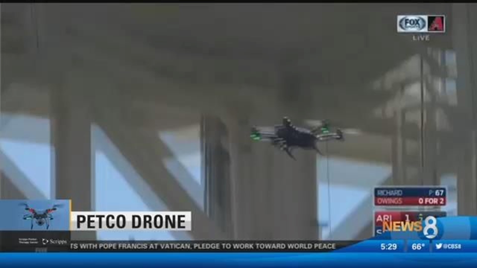 The Threat Drones Pose Over Public Venues Like Petco Park Cbs8 Com