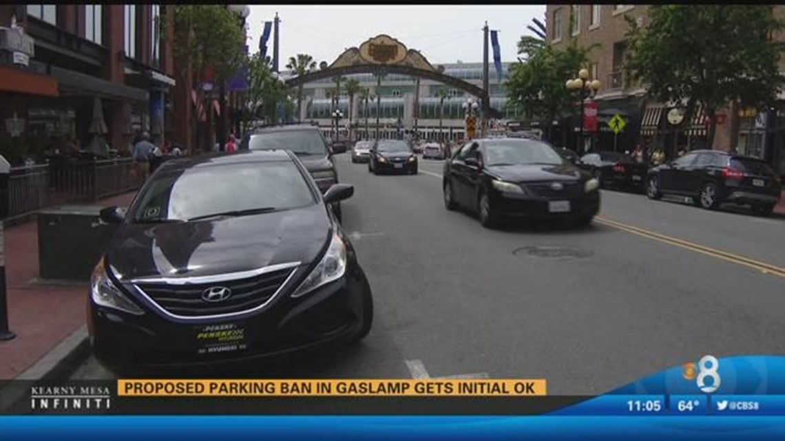Proposed parking ban in Gaslamp gets initial approval