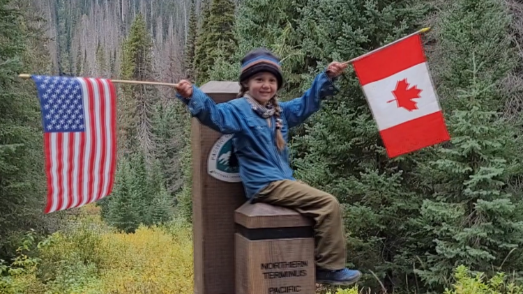 More on this five-year-old girl's trek to hike the Pacific Crest Trail