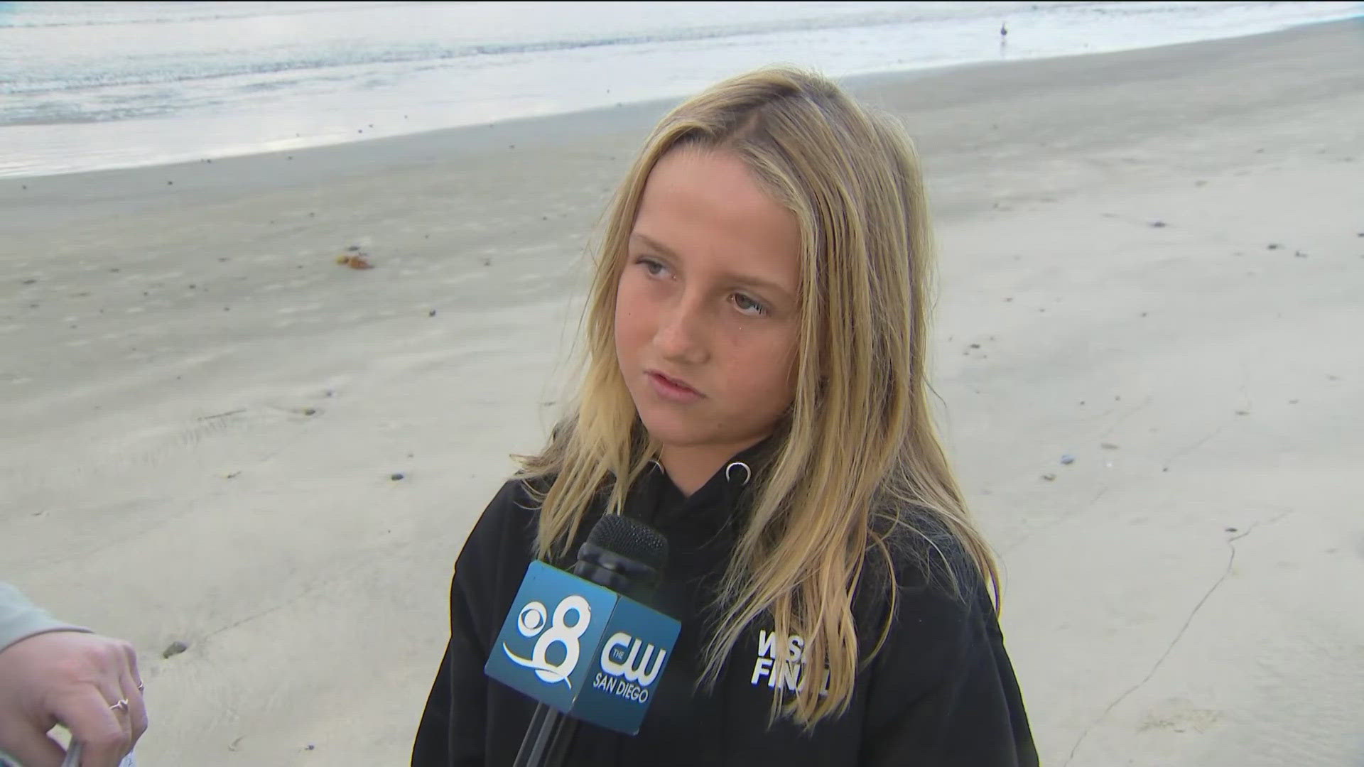 Kayla Durden, World Surf League and Aubrey, mentee discuss the mentorship program as the 2024 surf event gets ready to kick off in Oceanside on Friday.