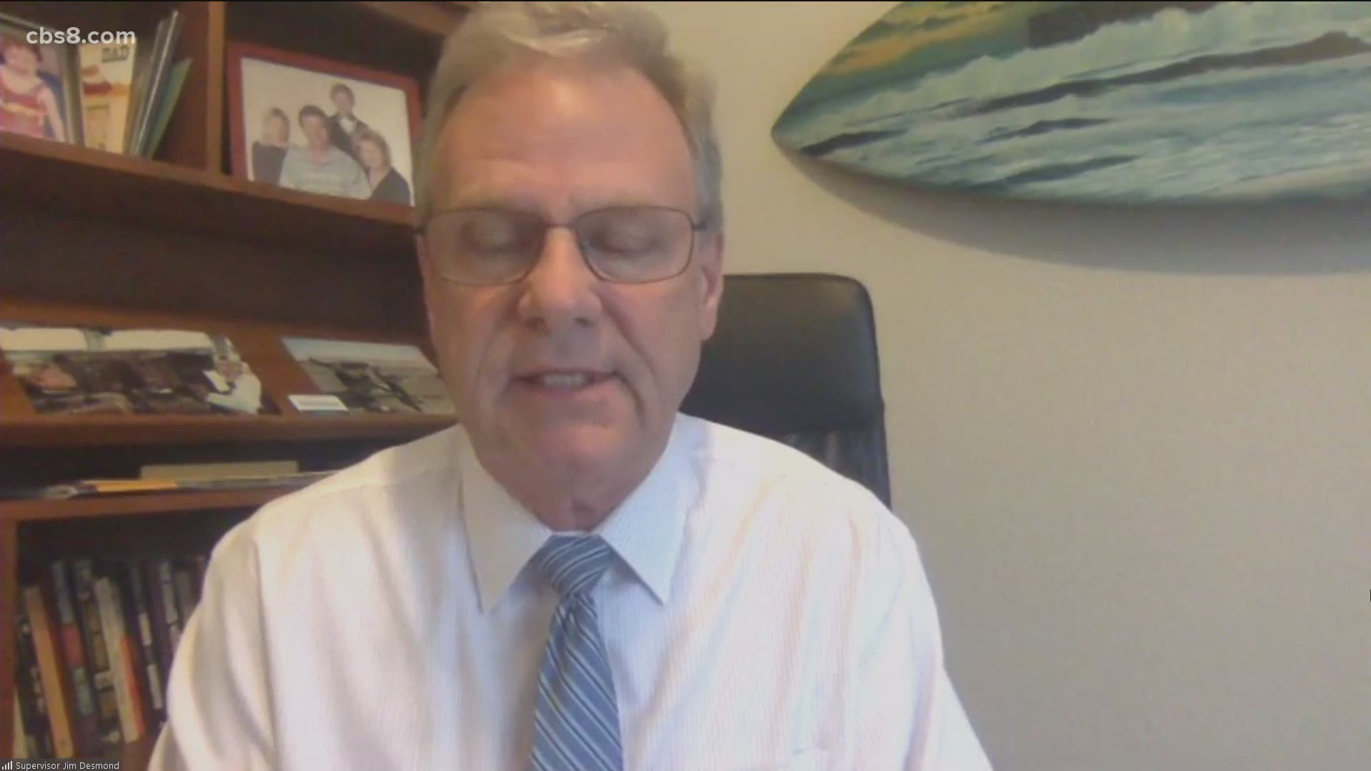 County Supervisor Jim Desmond joined Morning Extra to answer some frequently asked questions and to talk about where San Diego stands amidst the pandemic.