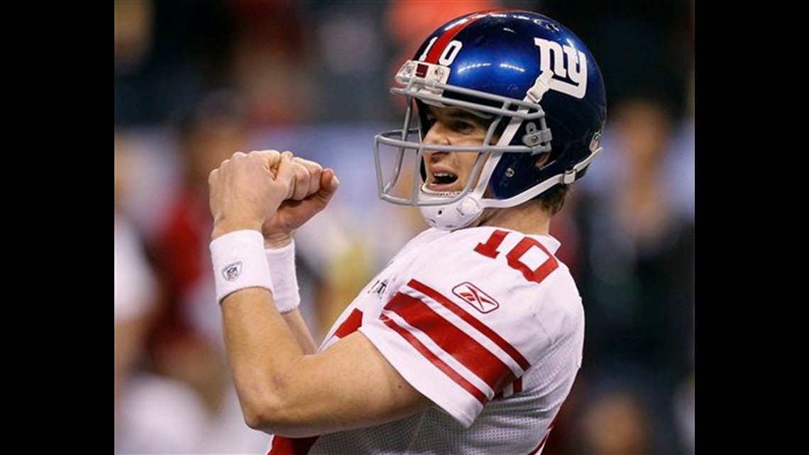 Giants beat Patriots in Super Bowl rematch