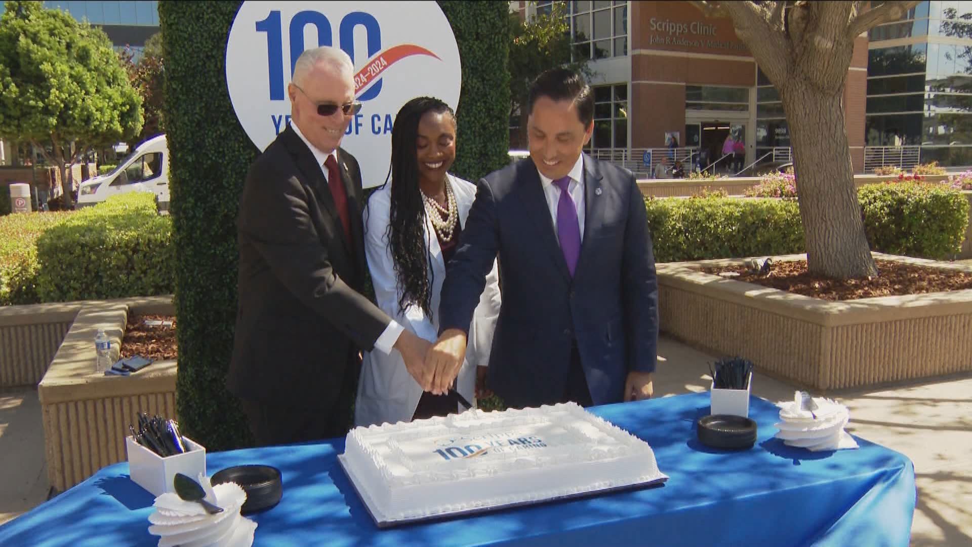 Scripps health is celebrating a century of keeping San Diegans healthy. 
     One hundred years ago today Scripps Memorial Hospital first opened its doors.