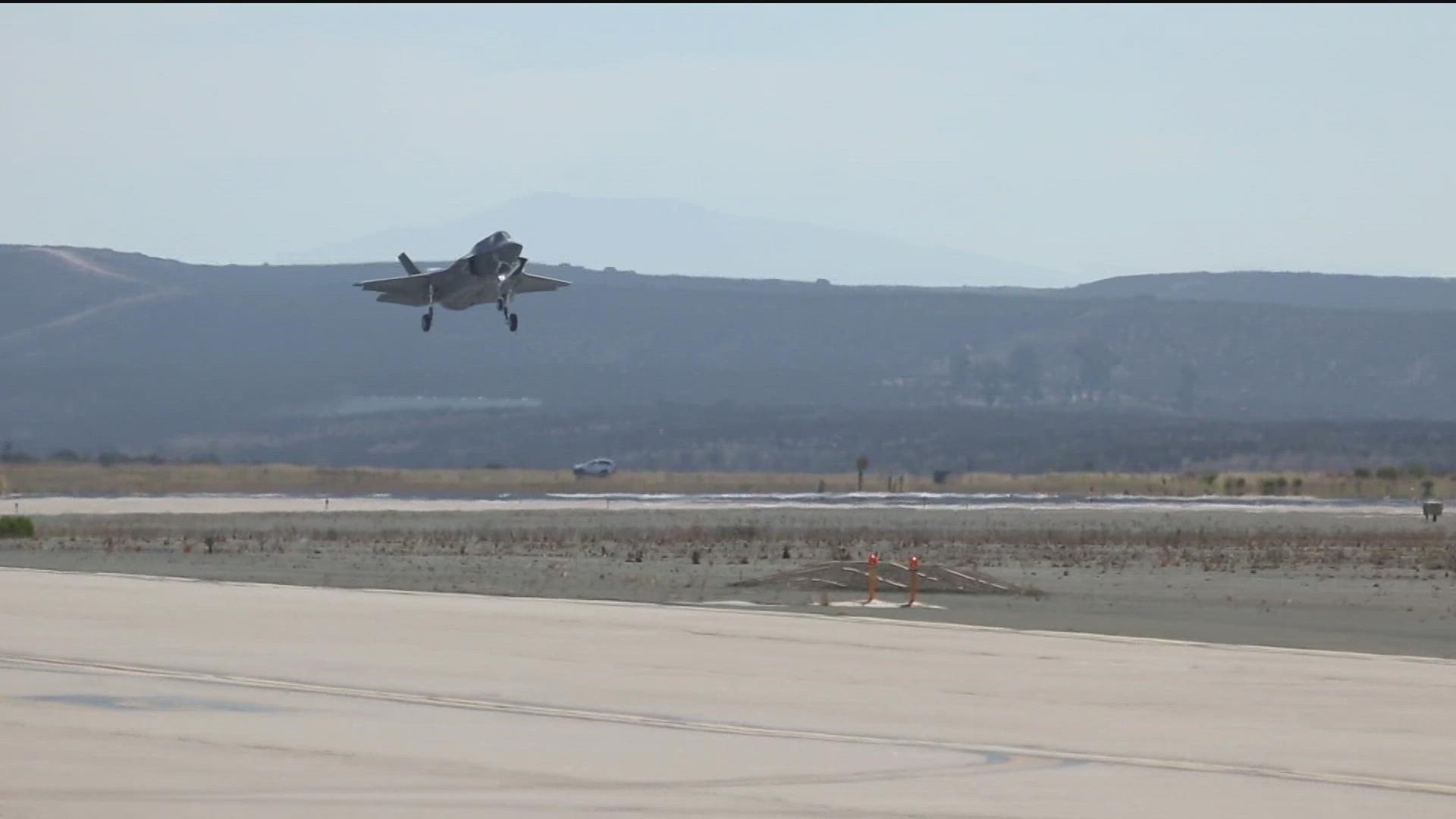 Aircraft like the F-35 can reach 1,200 mph, which makes for a unique experience in the sky.