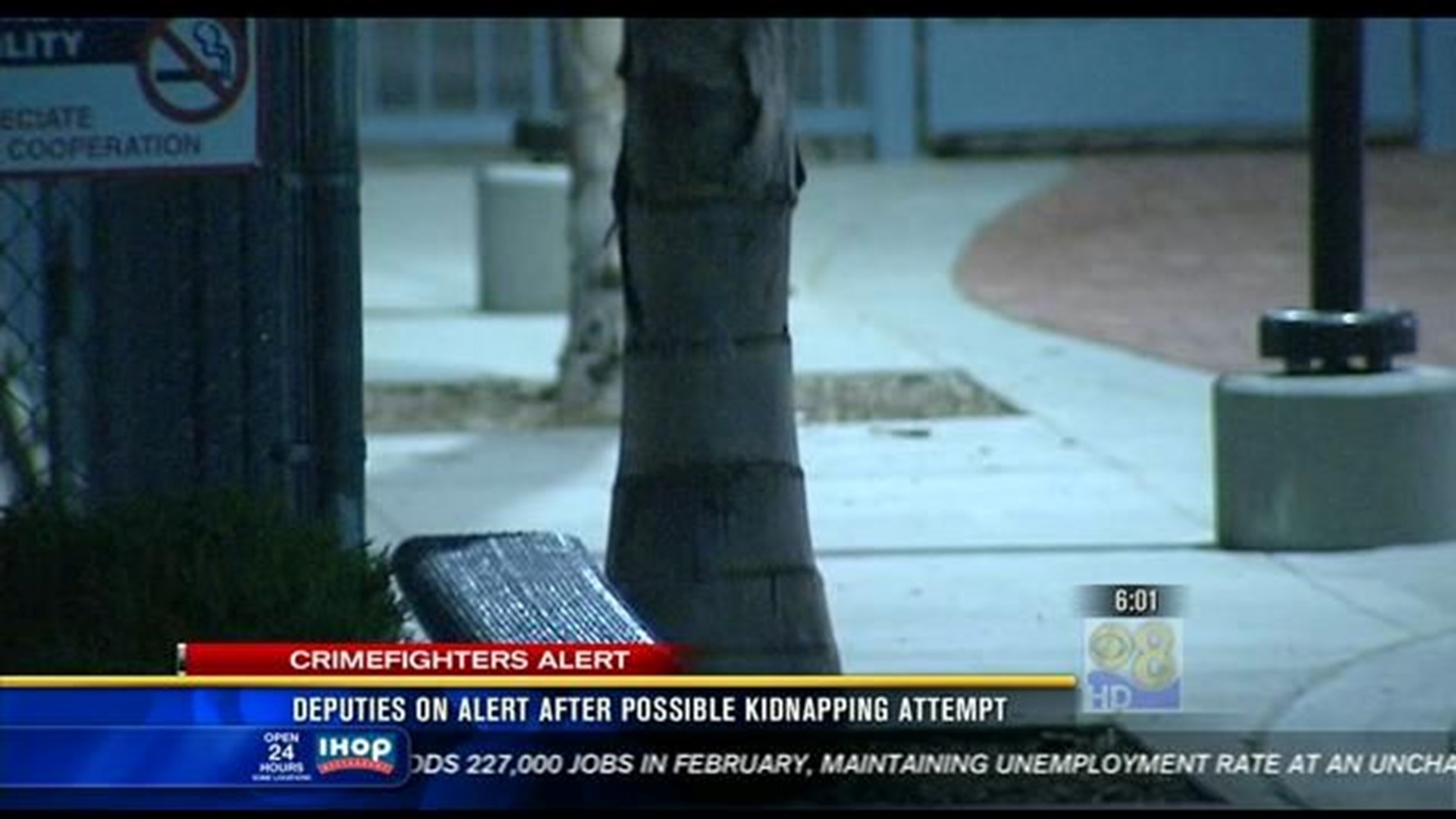 Deputies on alert after possible kidnapping attempt | cbs8.com