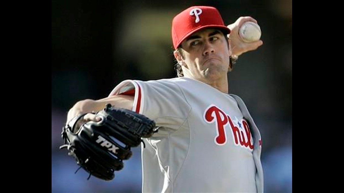 PHILLIES' COLE HAMELS IS LOOKING FOR ANOTHER SERIES PARADE