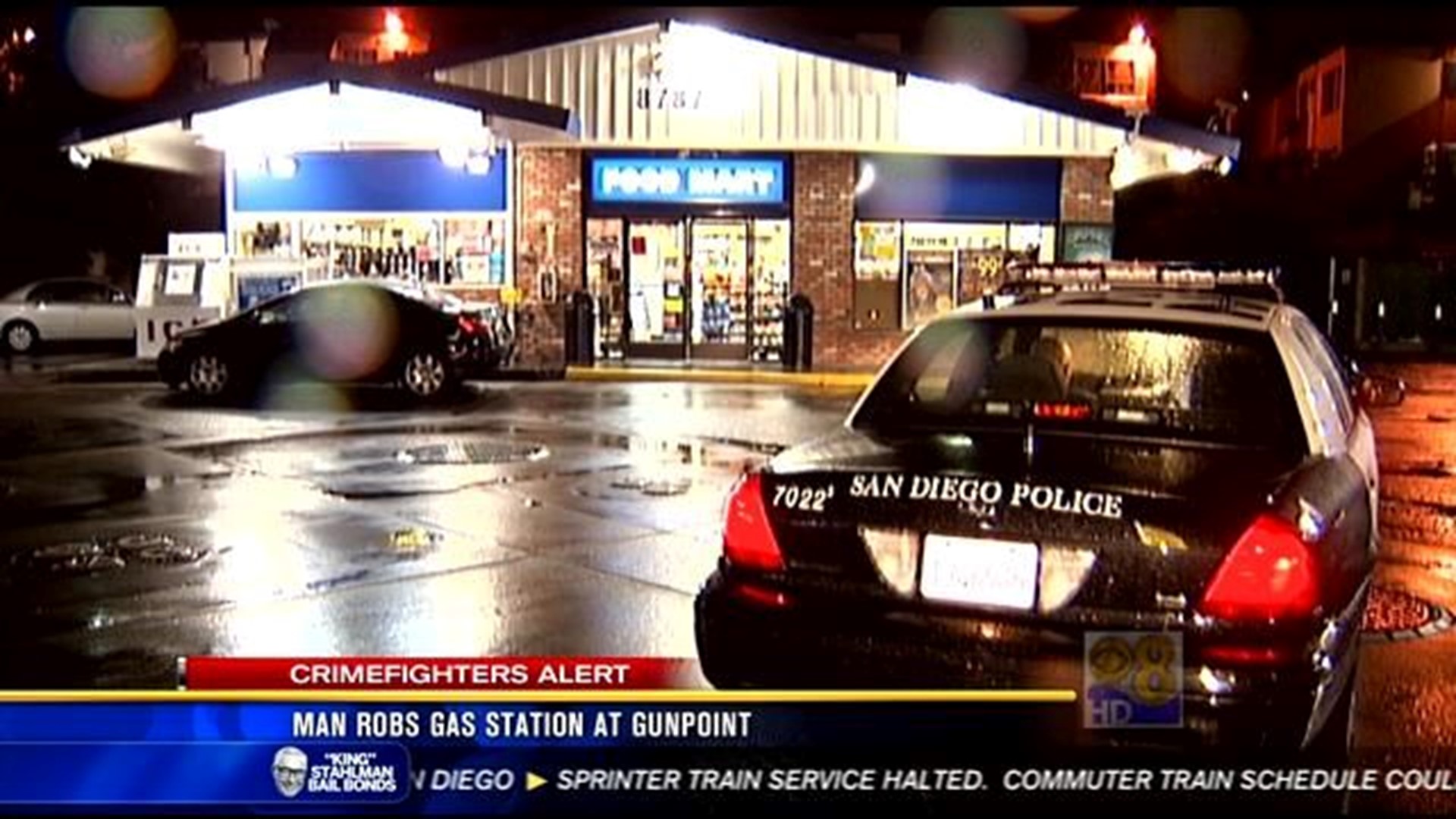 Man robs gas station at gunpoint | cbs8.com