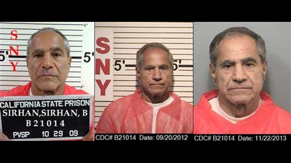 Sirhan Sirhan Assassin Of Robert Kennedy Denied Parole