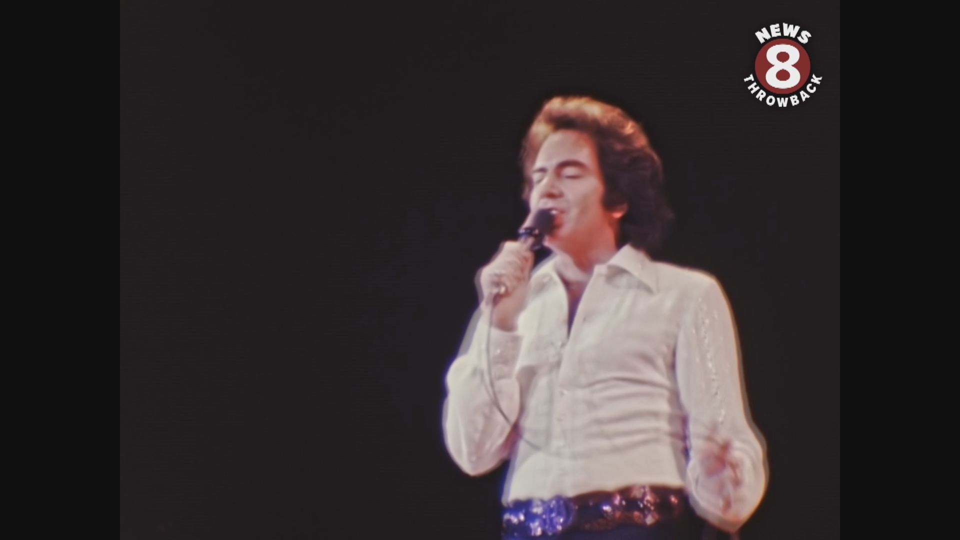 Neil Diamond performed at the San Diego Sports Arena on September 10, 1976. Janine Tartaglia reports.