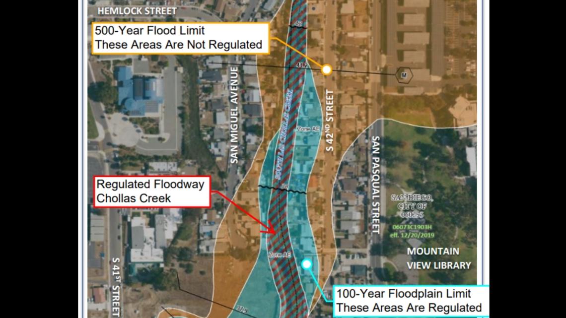 San Diego Flood  FEMA Maps  cbs8.com