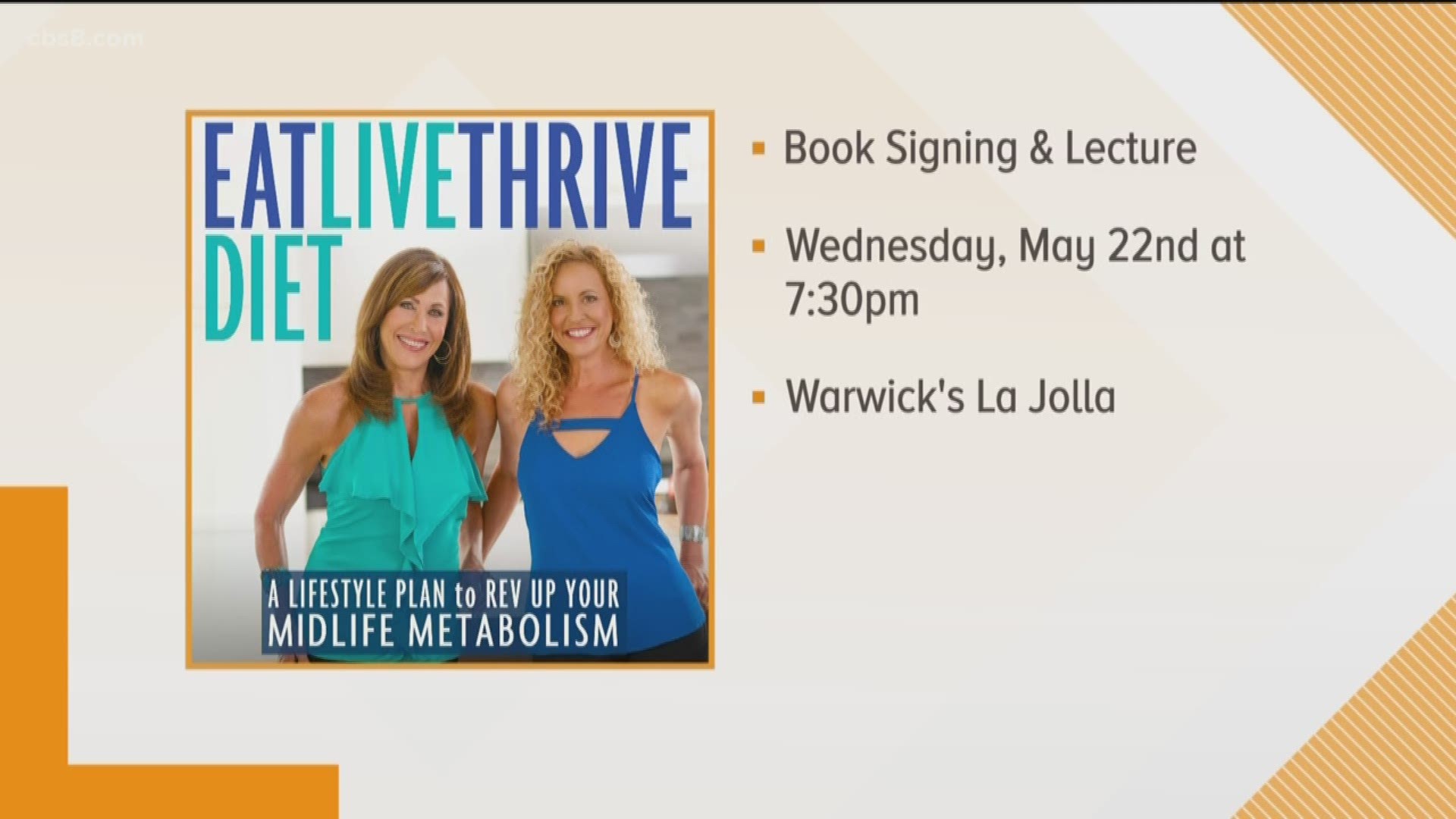 Danna Demetre and Robyn Thomson joins News 8 Morning Extra to discuss declining metabolism to aging men and women