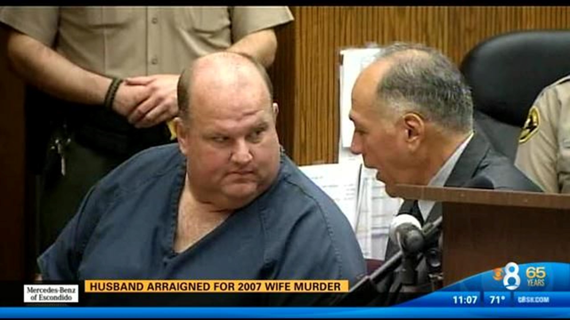 Man pleads not guilty in wife's 2007 murder | cbs8.com