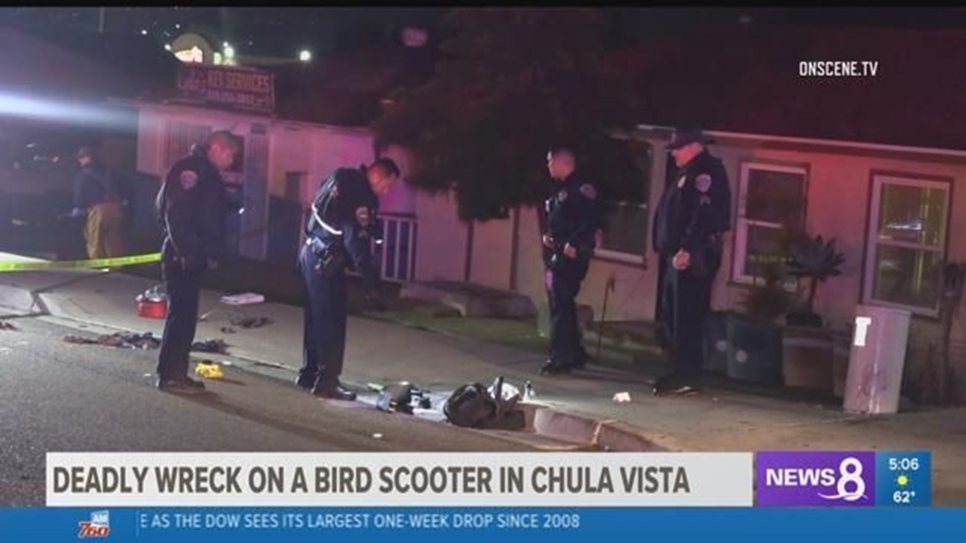 Man killed riding scooter in Chula Vista | cbs8.com