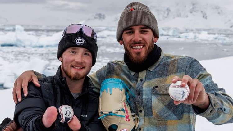 San Diego Padres Joe Musgrove throws record-setting pitch in Antarctica while helping athletes with disabilities