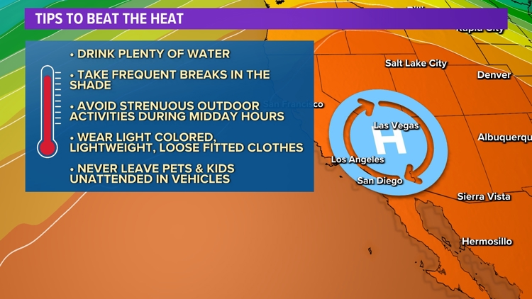 Excessive Heat Warning issued for San Diego County deserts | cbs8.com