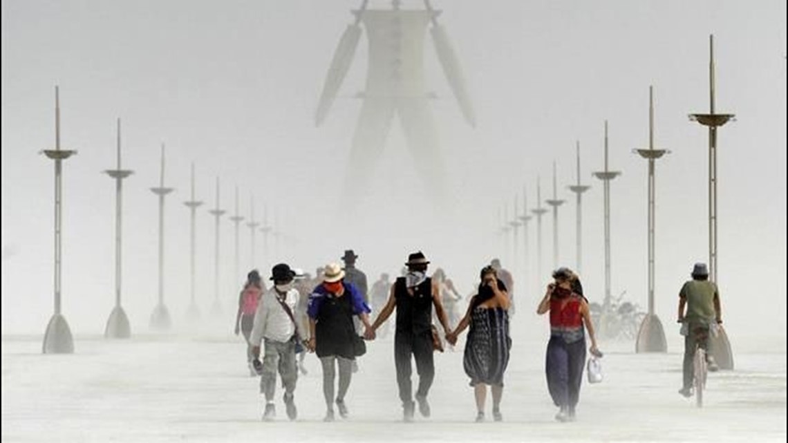 Man dies after rushing into Burning Man festival flames