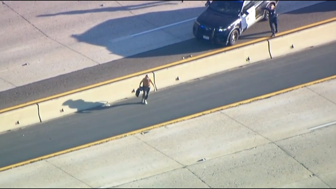 San Diego Police pursuit on I-94 - Vimarsana News