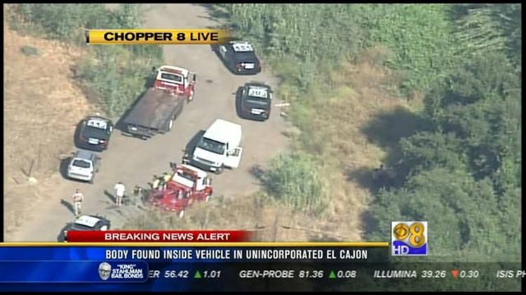 Body found inside car in unincorporated El Cajon, ID'd | cbs8.com