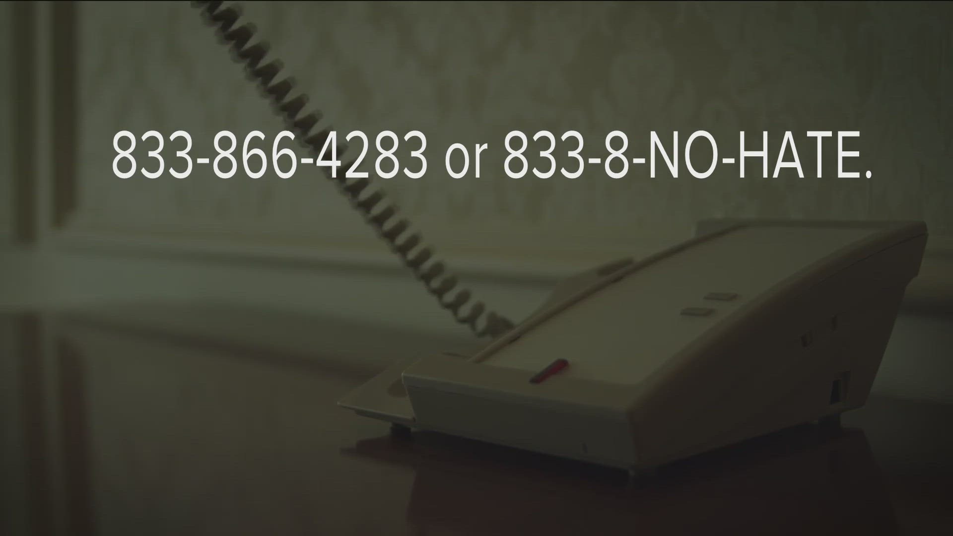 California has a new hotline number for hate crime.