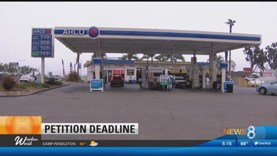California Gas Tax Repeal Petition faces deadline ahead of November
