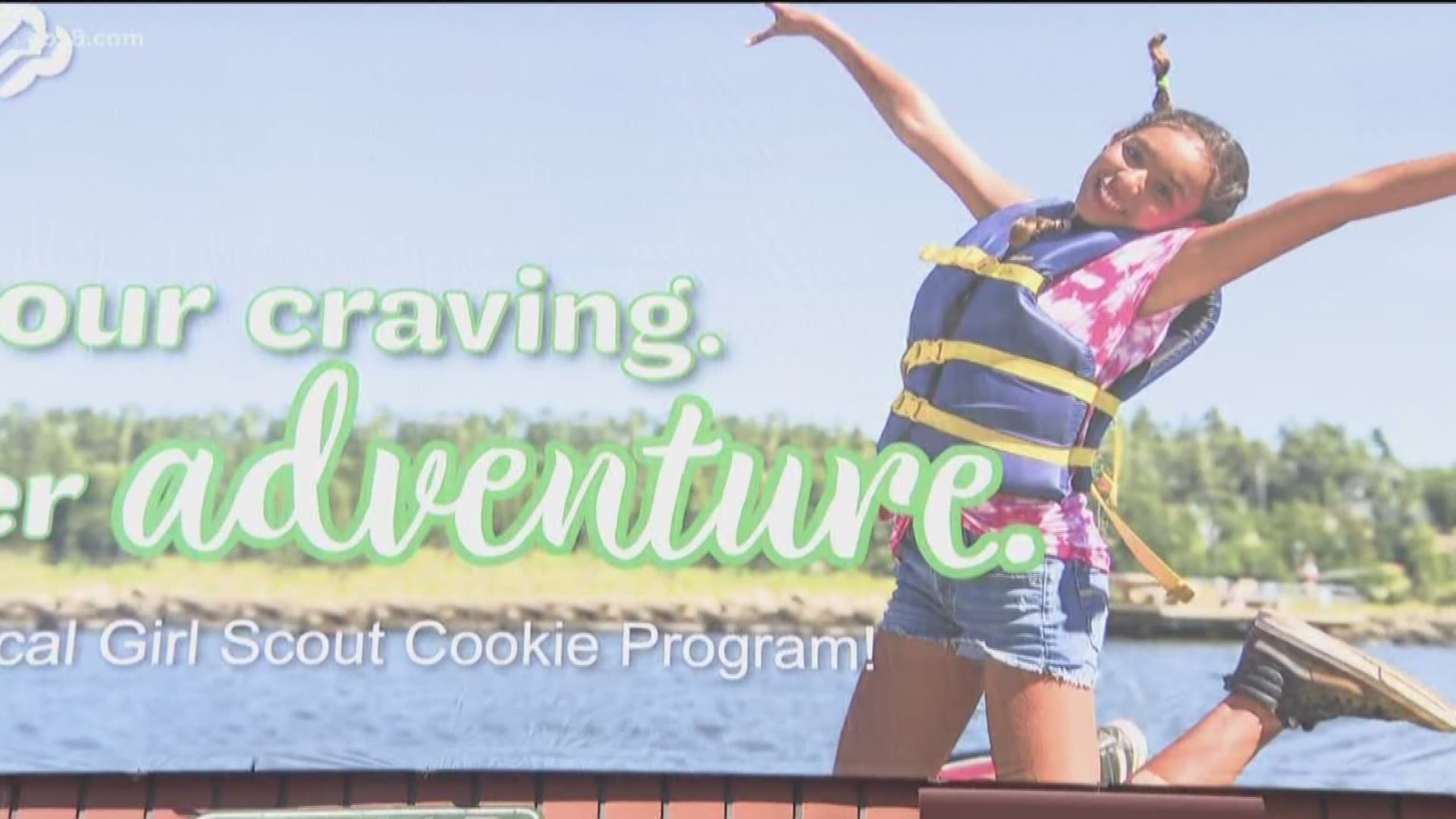 12-year-old Girl Scout Mya Charbono has always dreamed of being a cover girl and now she is.