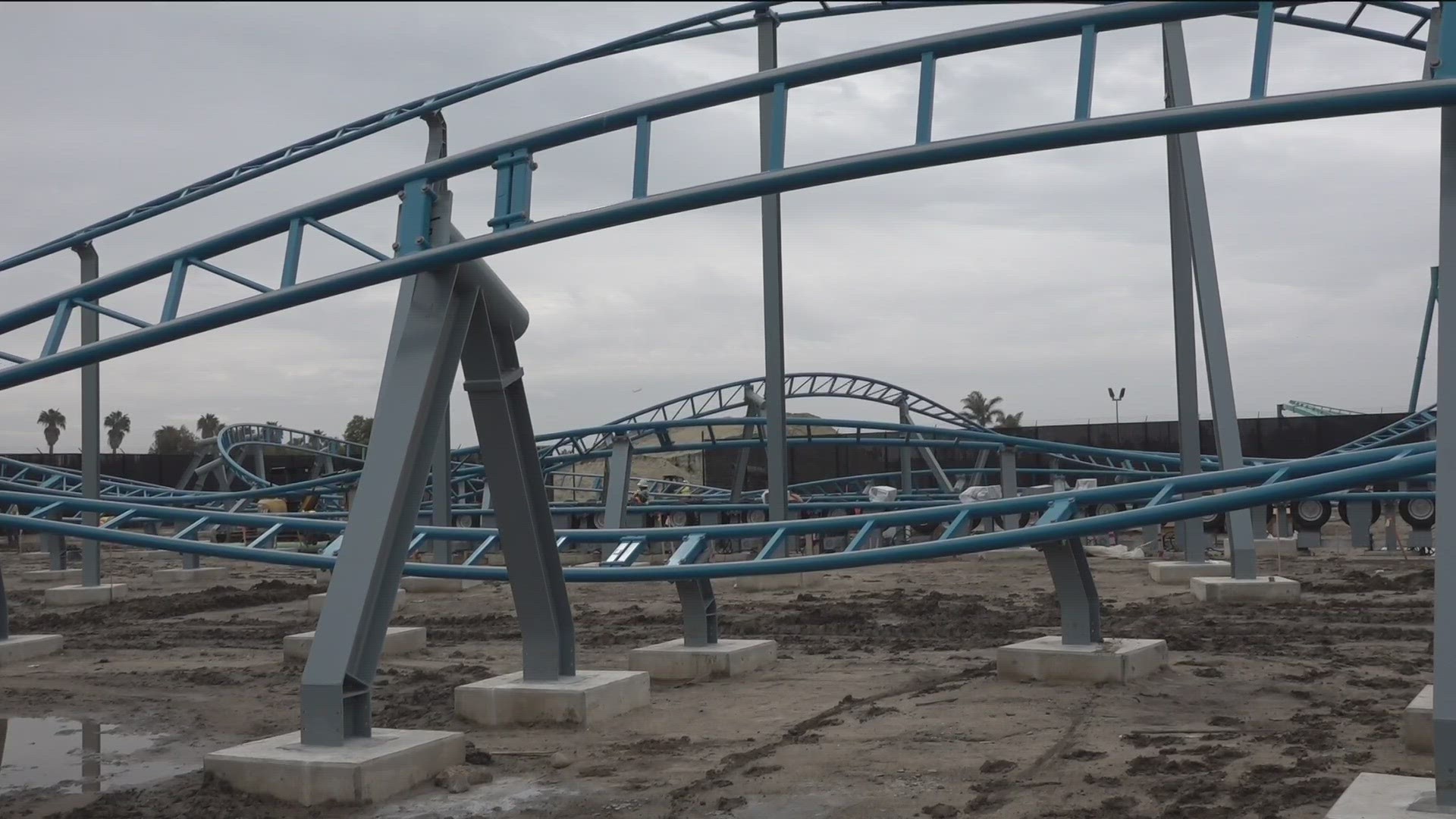 The coaster is expected to open this spring.