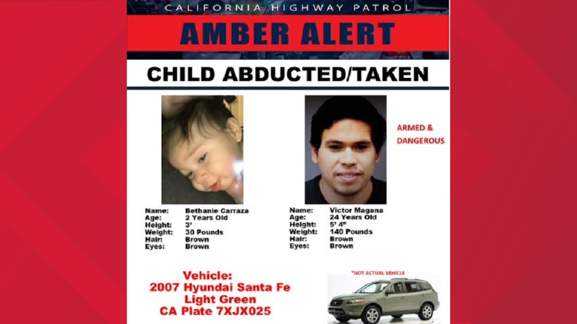 Amber Alert lifted San Jose man taken into custody after allegedly