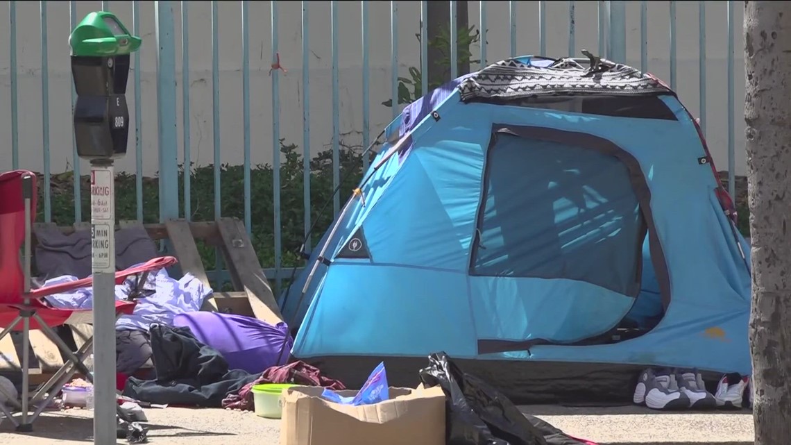 The district attorney recommends a mobile homeless shelter application