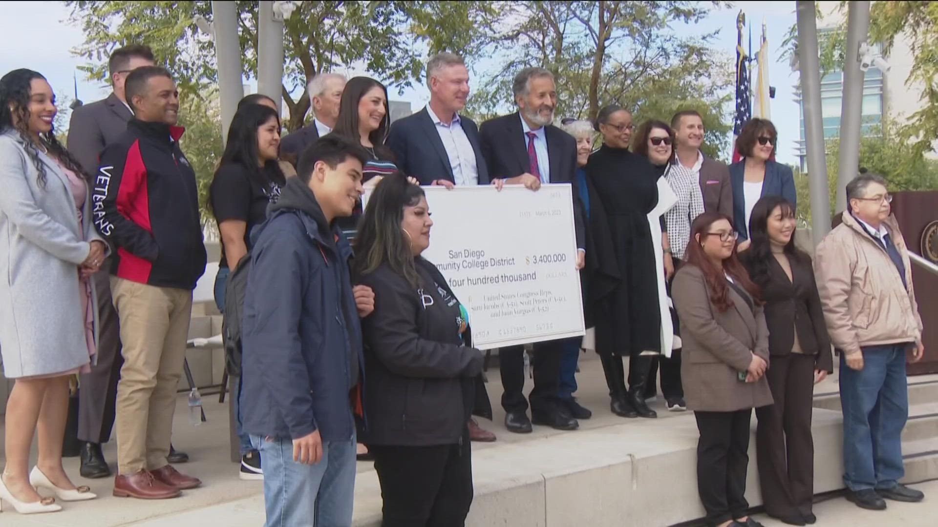 The money will fund projects supporting LGBTQ+ students, services for those aging out of the foster system, and dreamer resource centers at the 4 district campuses.