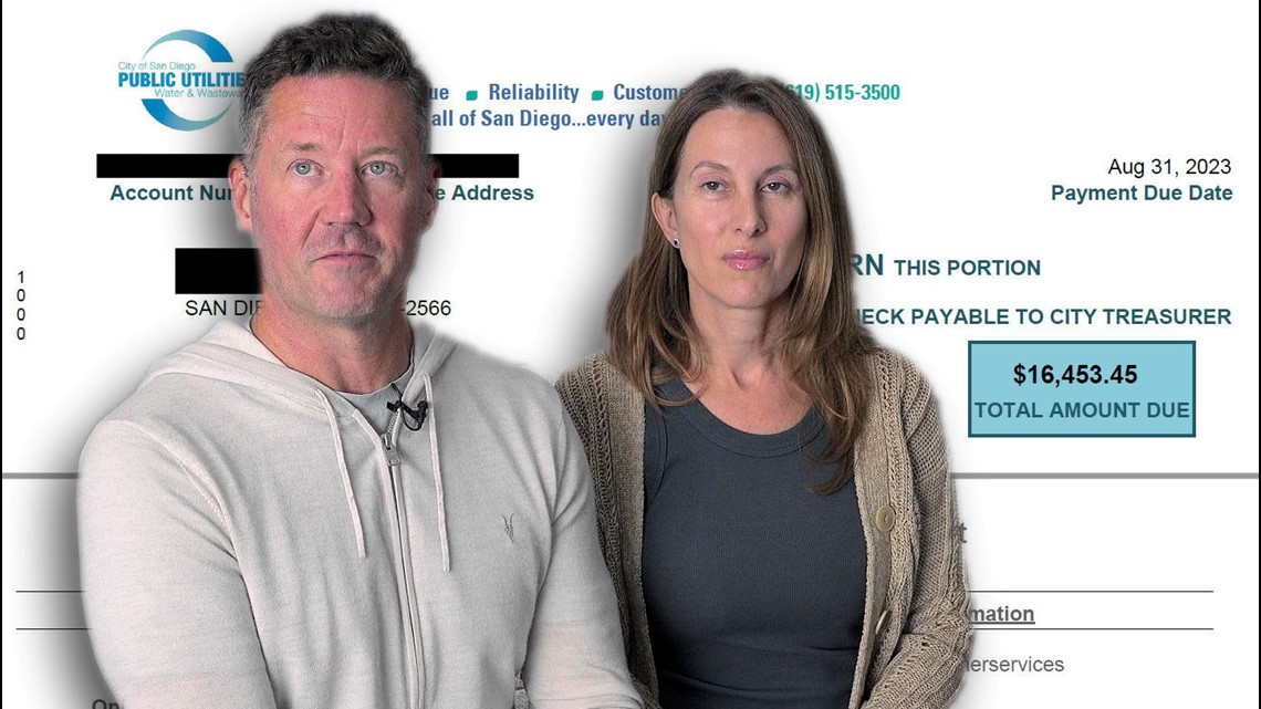 San Diego couple receives whopping $16K water bill - Vimarsana News