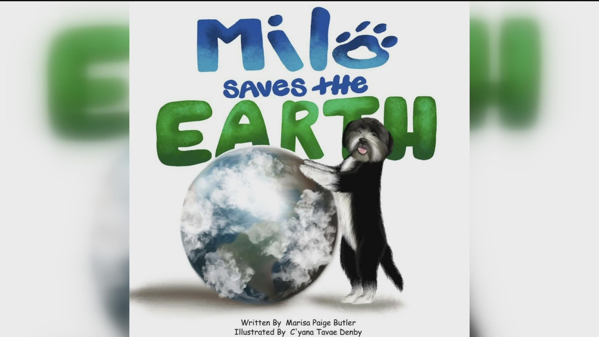 Miss Earth USA 2021 and her dog Milo wants to inspire kids to save the earth with a new children’s book, "Milo Saves The Earth".
