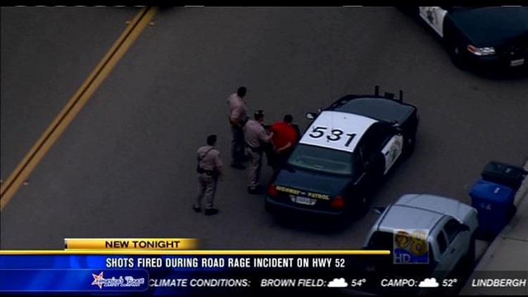 Shots fired during road rage incident on Highway 52 | cbs8.com