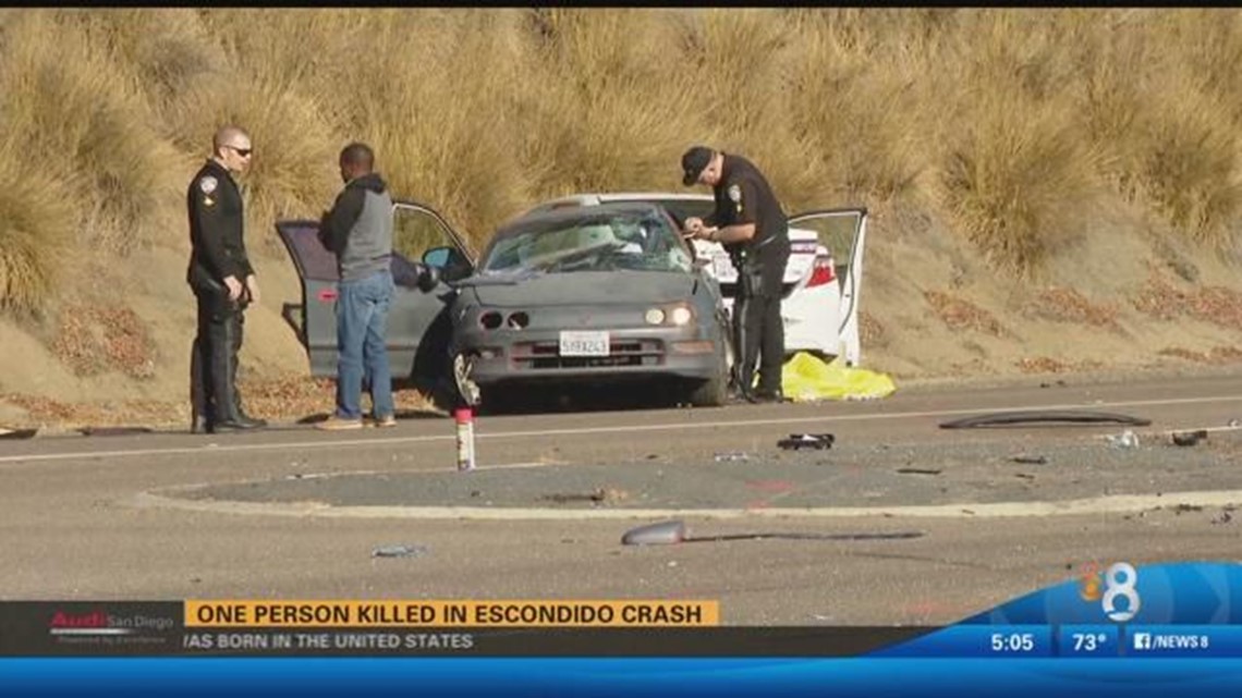 Woman Killed In Escondido Crash 4011