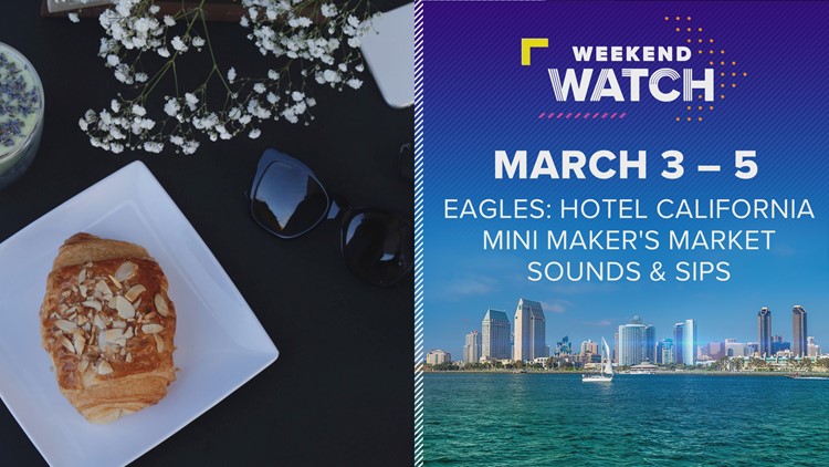 Weekend Watch March 3 - 5 | Things to do in San Diego