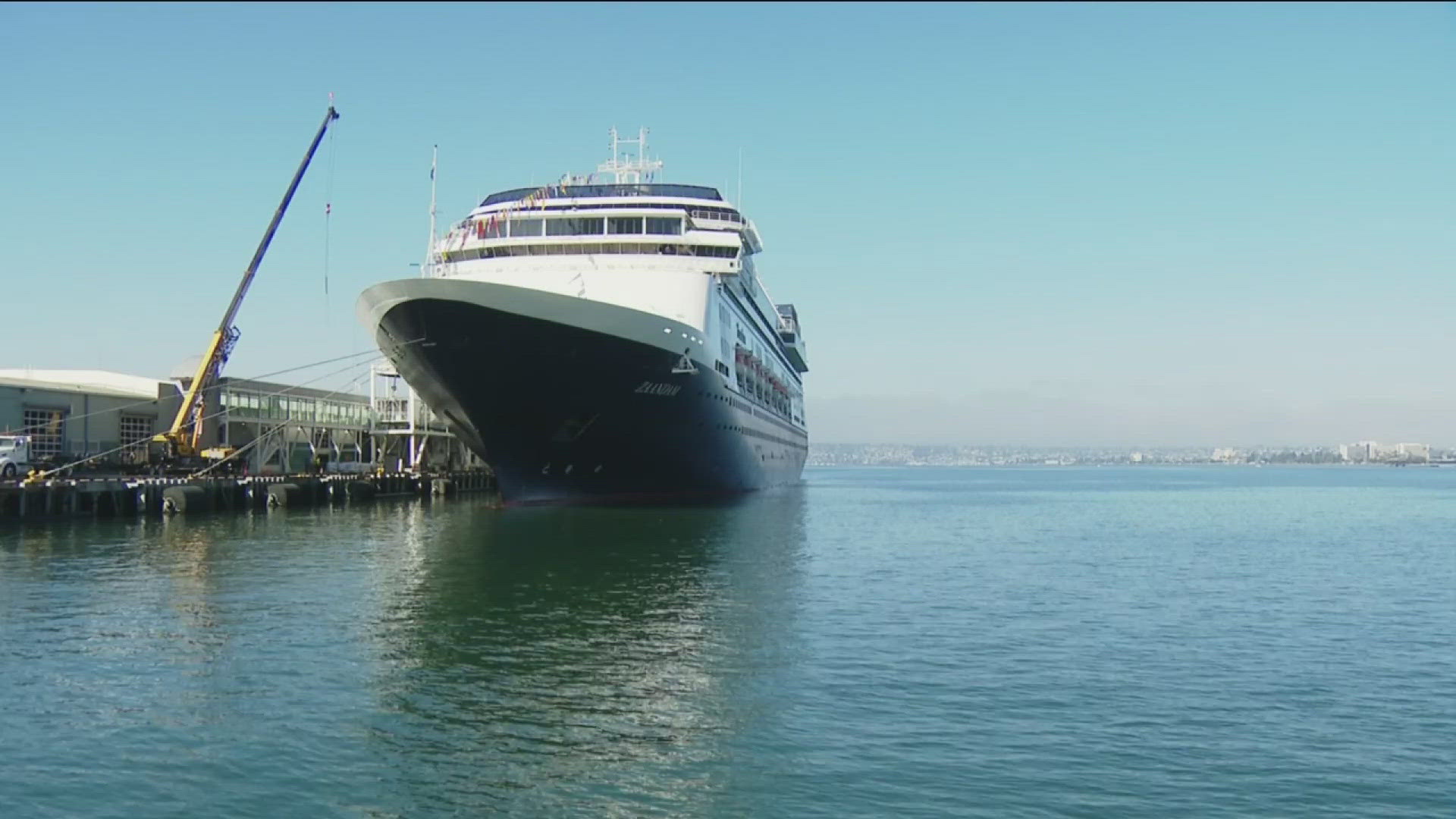 The cruise industry brings in $125 to $250 million to the San Diego region each season.