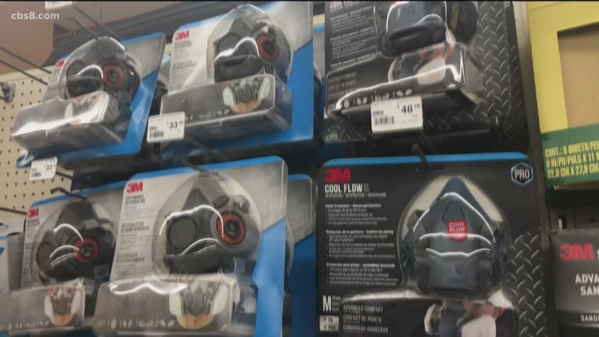 Surgical masks and respirators are flying off the shelves at stores across the country as people prepare for a possible COVID-19 (coronavirus) pandemic.