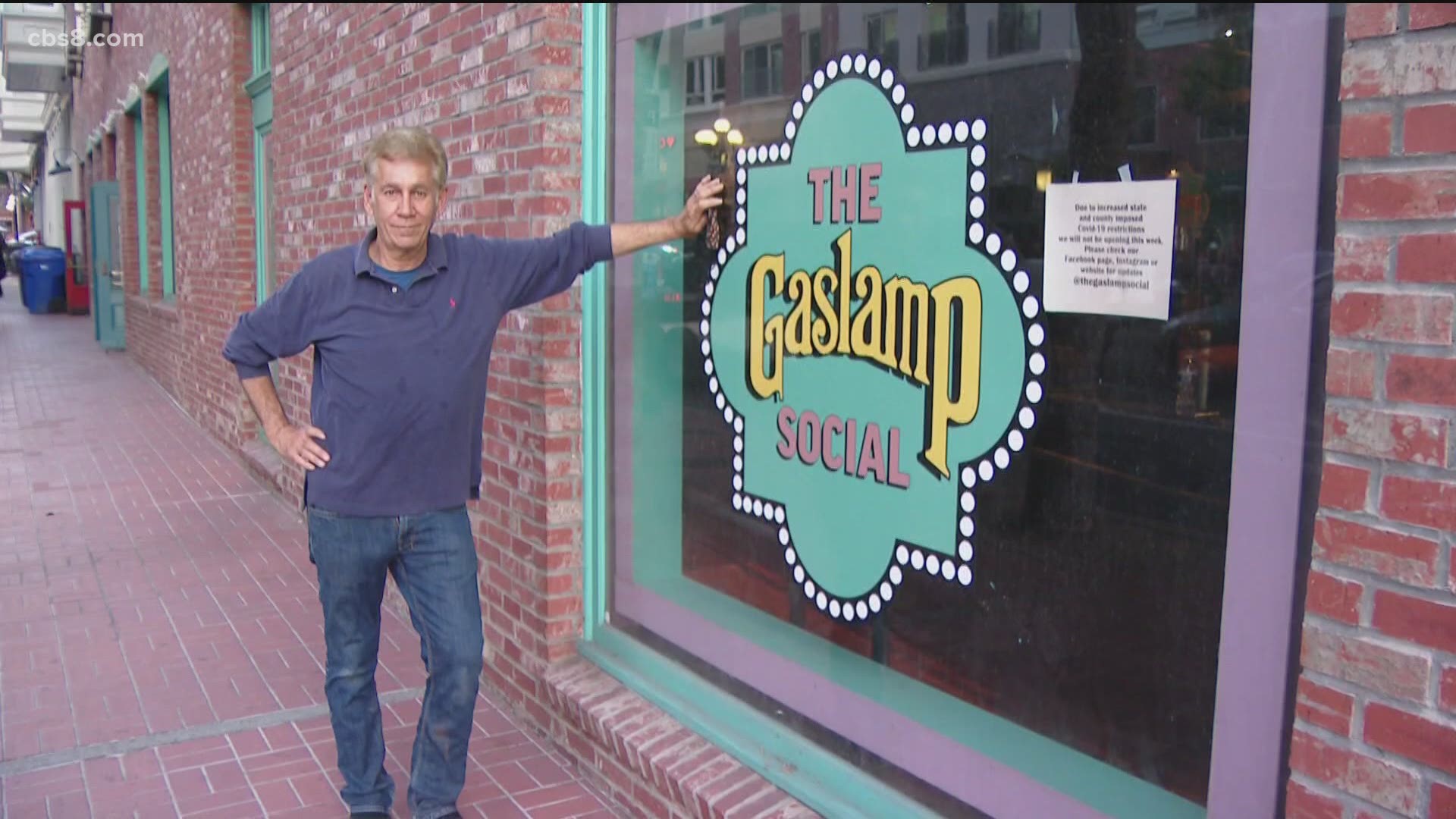 The owner of Gaslamp Social said Mayor and City of San Diego were unhelpful in preventing closure.