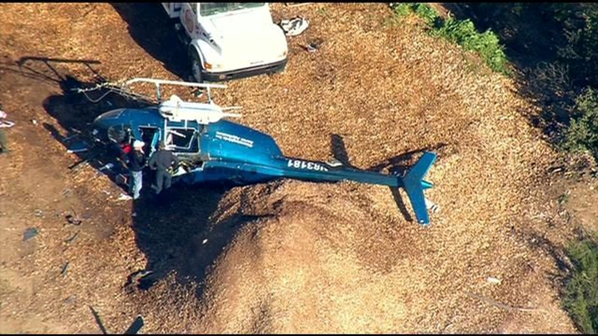 1 person injured after helicopter crash in Valley Center | cbs8.com