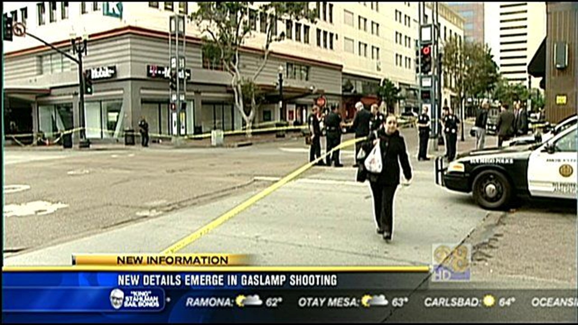 Stabbing at Horton Plaza 7 hours after downtown shooting
